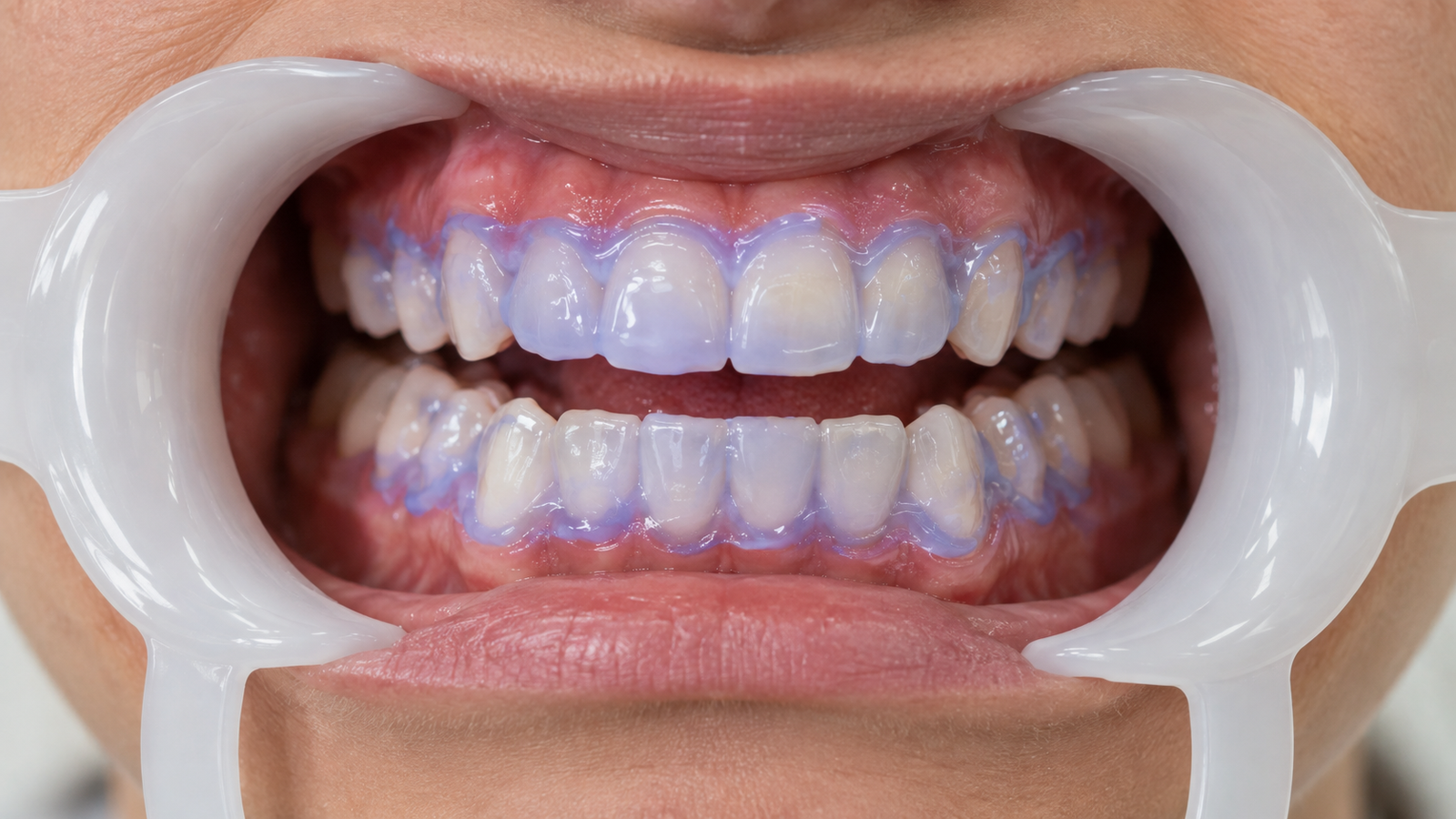 Clareamento dental de consultório com gel