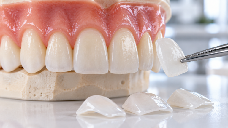 Lâminas de porcelana (lentes de contato dental) em destaque — Milano Odontologia, Americana-SP