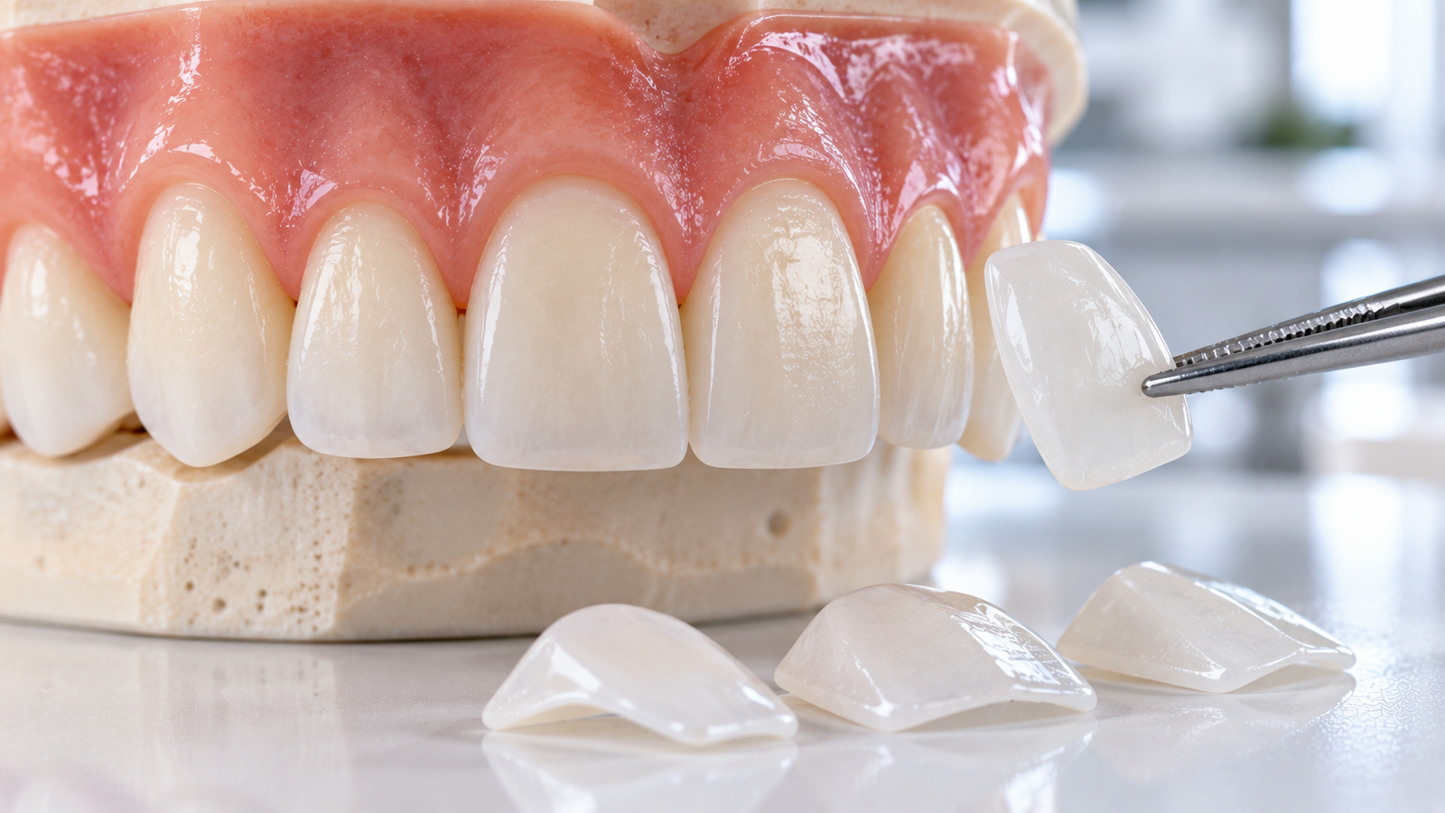 Lâminas de porcelana (lentes de contato dental) em destaque — Milano Odontologia, Americana-SP